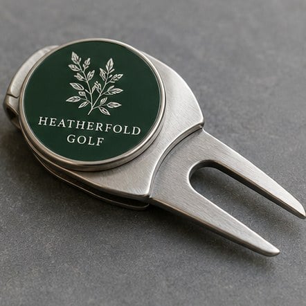 Ball Markers & Divot Tools with custom branding