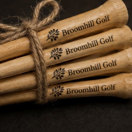 Golf tees with logo printing
